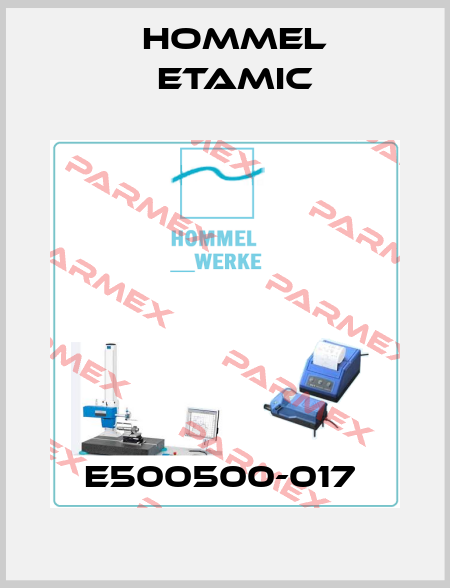 E500500-017  Hommel Etamic