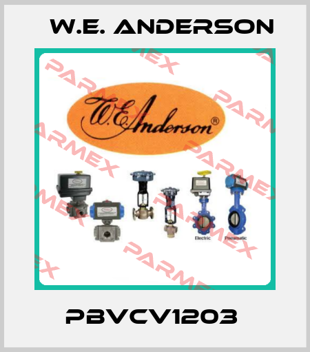 PBVCV1203  W.E. ANDERSON