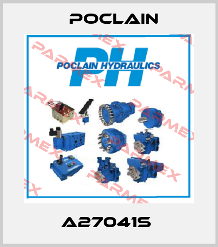 A27041S  Poclain