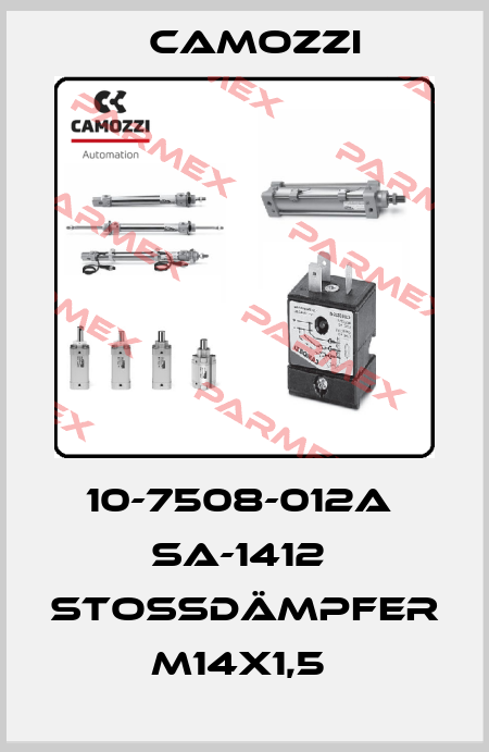 10-7508-012A  SA-1412  STOSSDÄMPFER M14X1,5  Camozzi