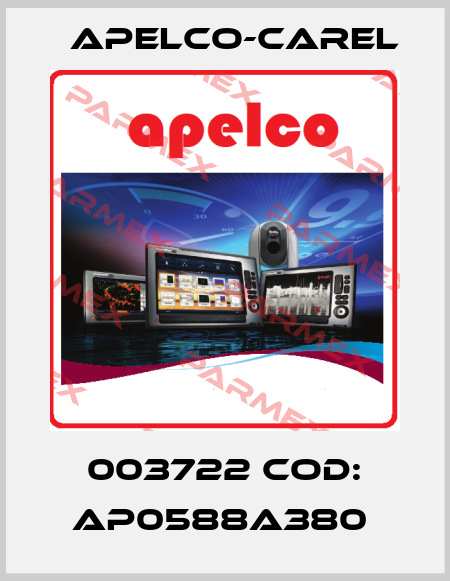 003722 COD: AP0588A380  APELCO-CAREL