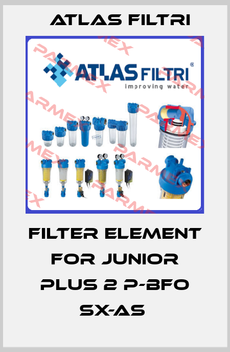 FILTER ELEMENT FOR JUNIOR PLUS 2 P-BFO SX-AS  Atlas Filtri