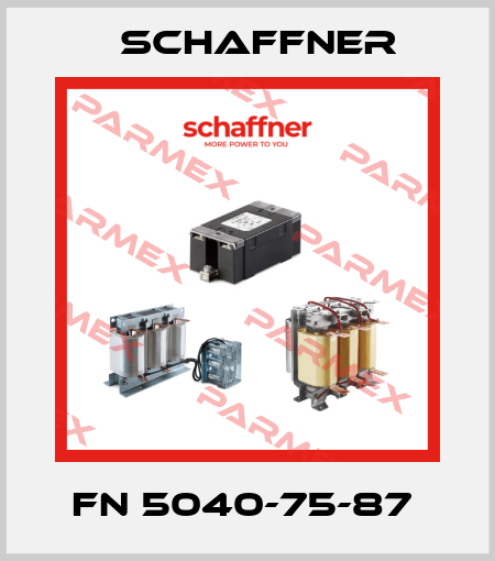 FN 5040-75-87  Schaffner