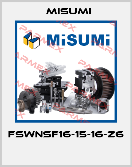 FSWNSF16-15-16-Z6  Misumi
