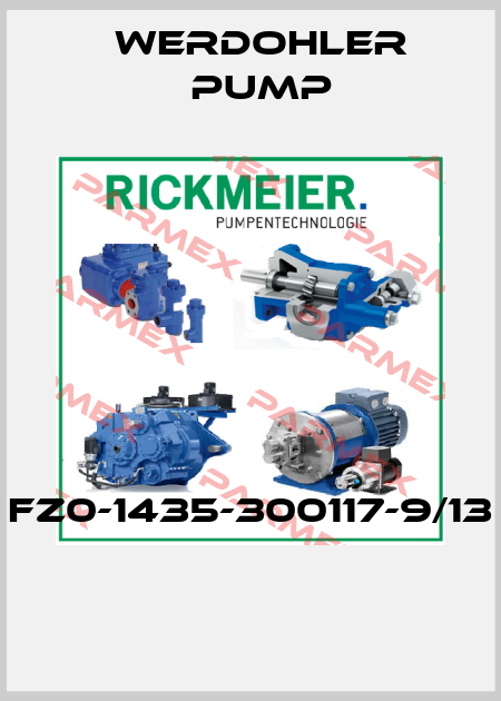 FZ0-1435-300117-9/13  Werdohler Pump