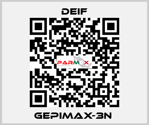 GEPIMAX-3N  Deif