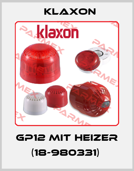 GP12 MIT HEIZER (18-980331)  Klaxon