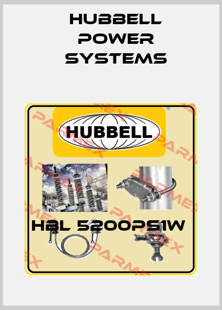 HBL 5200PS1W  Hubbell Power Systems