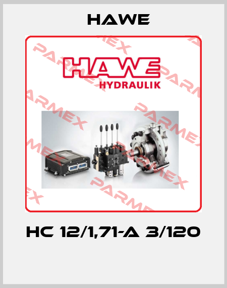 HC 12/1,71-A 3/120  Hawe