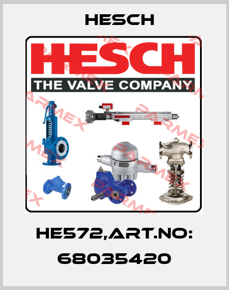 HE572,ART.NO: 68035420 Hesch