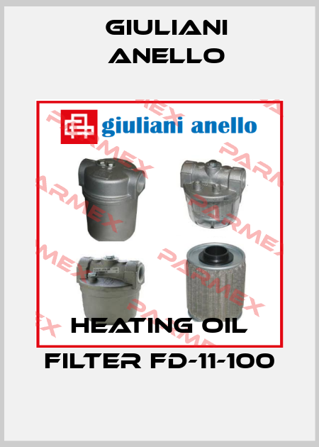 heating oil filter FD-11-100 Giuliani Anello