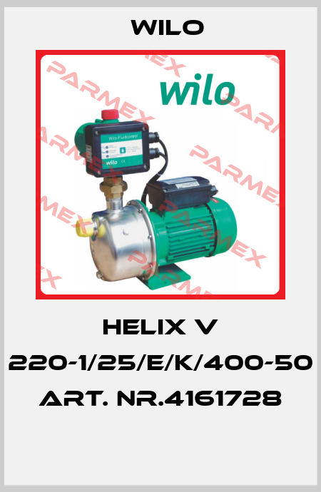HELIX V 220-1/25/E/K/400-50 ART. NR.4161728  Wilo