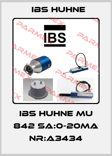 IBS HUHNE MU 842 SA:0-20MA NR:A3434 IBS HUHNE