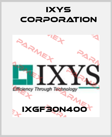 IXGF30N400  Ixys Corporation