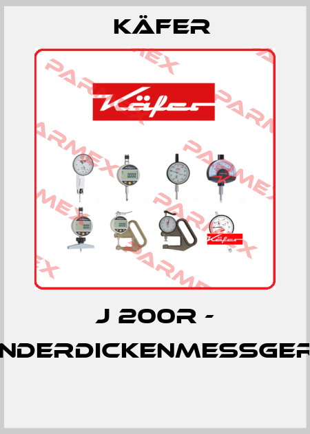 J 200R - SONDERDICKENMESSGERÄT  Käfer
