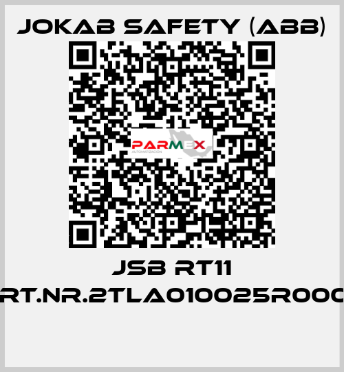 JSB RT11 ART.NR.2TLA010025R0000  Jokab Safety (ABB)