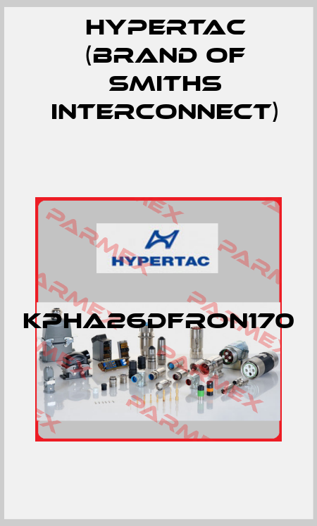 KPHA26DFRON170  Hypertac (brand of Smiths Interconnect)