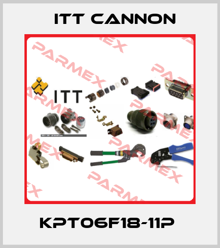 KPT06F18-11P  Itt Cannon