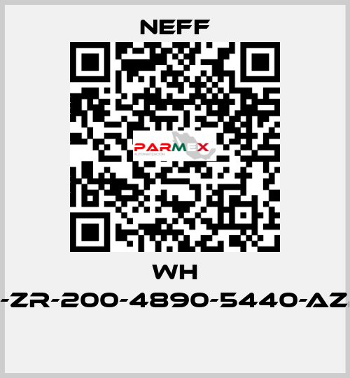 WH 80–000-ZR-200-4890-5440-AZ2-3EN-0  Neff