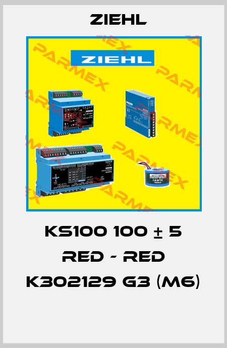KS100 100 ± 5 RED - RED K302129 G3 (M6)  Ziehl
