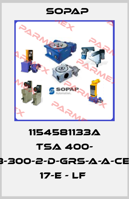 Sopap-1154581133A TSa 400- 8-300-2-D-GRS-A-A-CE- 17-E - LF  price