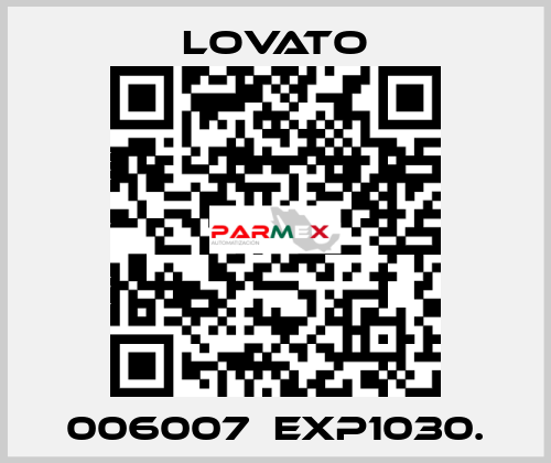 006007  EXP1030.  Lovato