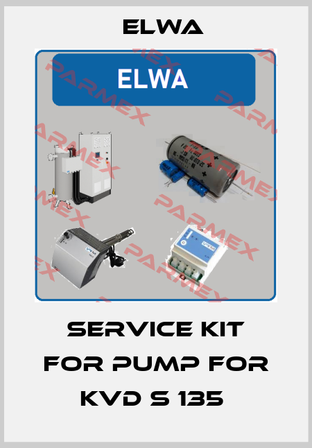 Service kit for pump for KVD S 135  Elwa