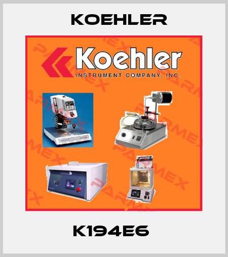 K194E6  Koehler