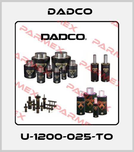 U-1200-025-TO DADCO