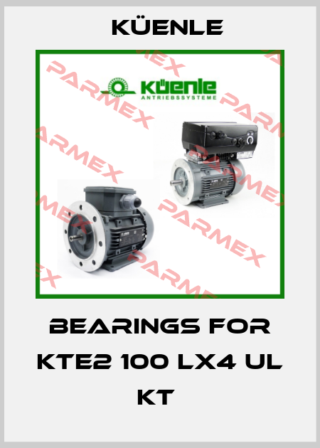 bearings for KTE2 100 LX4 UL KT  Küenle