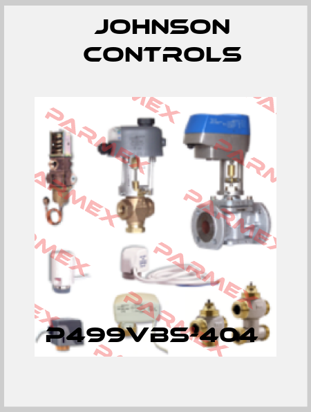 P499VBS-404  Johnson Controls