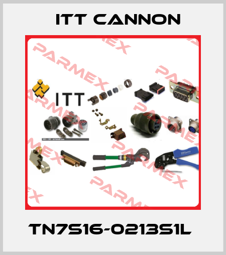 TN7S16-0213S1L  Itt Cannon