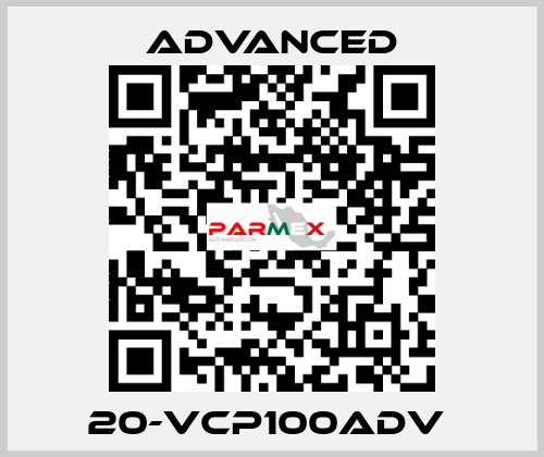 20-VCP100Adv  Advanced