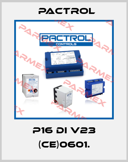 P16 DI V23 (CE)0601. Pactrol