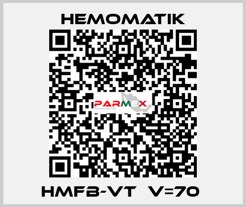 HMFB-VT  V=70  Hemomatik