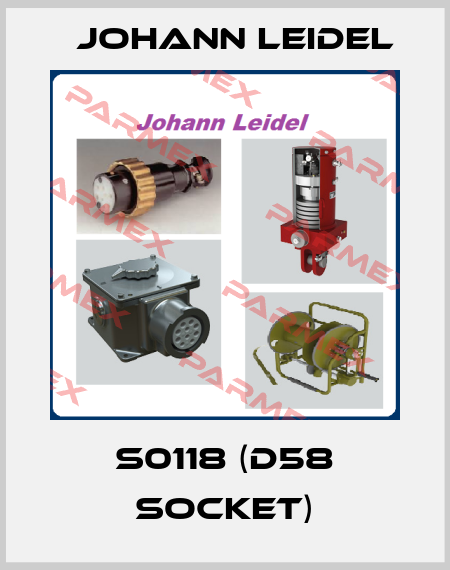 S0118 (D58 socket) Johann Leidel