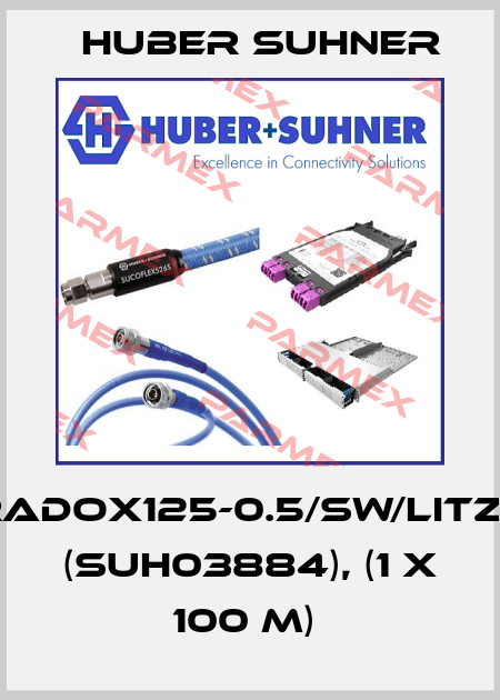 RADOX125-0.5/SW/LITZE (SUH03884), (1 x 100 m)  Huber Suhner
