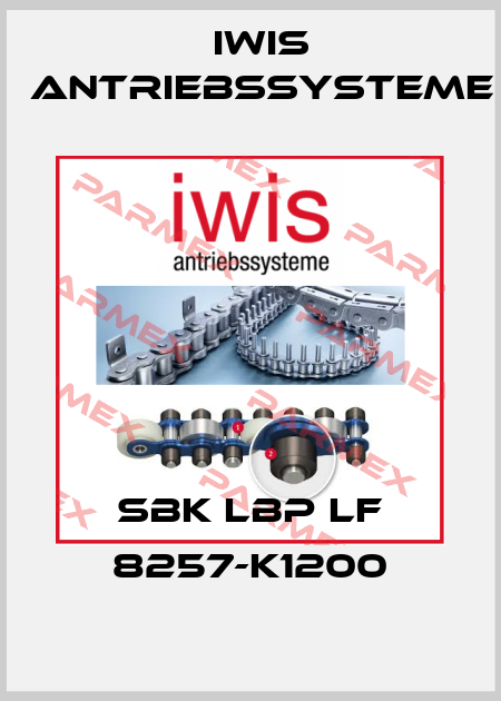SBK LBP LF 8257-K1200 iwis antriebssysteme