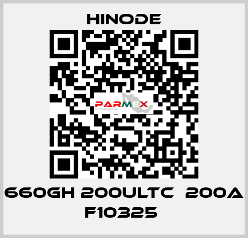 660GH 200ULTC  200A F10325  HINODE