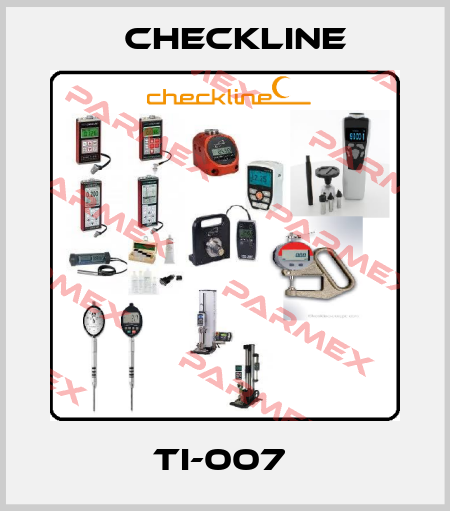 TI-007  Checkline