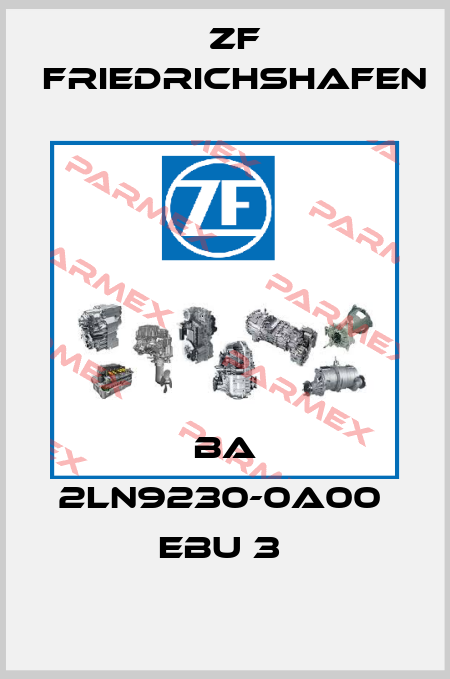 BA 2LN9230-0A00  EBU 3  ZF Friedrichshafen