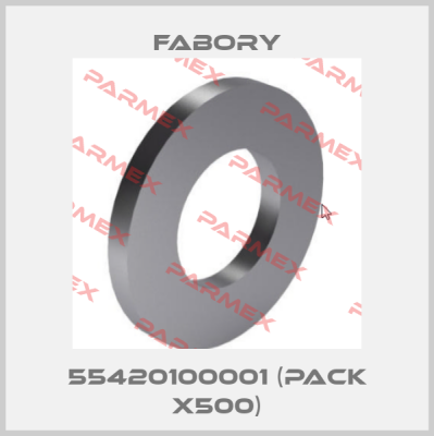 55420100001 (pack x500) Fabory