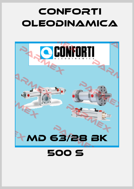 MD 63/28 BK 500 S  Conforti Oleodinamica