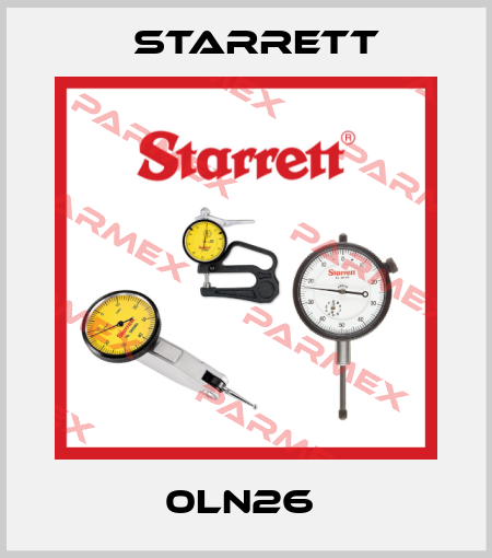 0LN26  Starrett