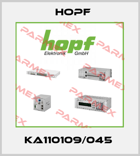 KA110109/045  Hopf