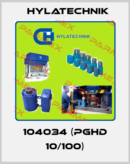 104034 (PGHD 10/100) Hylatechnik
