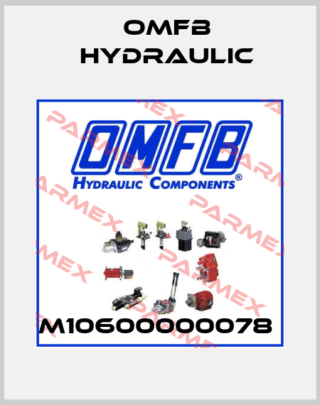 M10600000078  OMFB Hydraulic