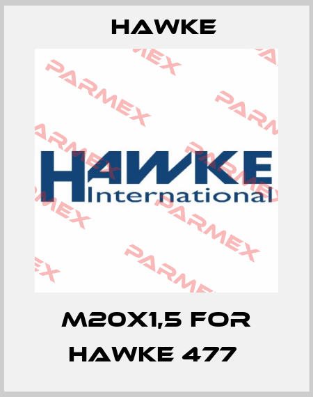 M20X1,5 FOR HAWKE 477  Hawke