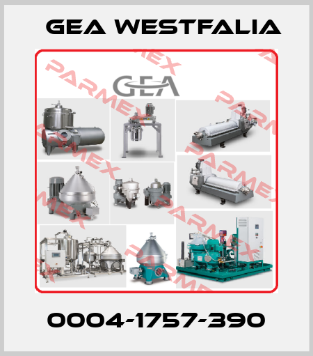 0004-1757-390 Gea Westfalia