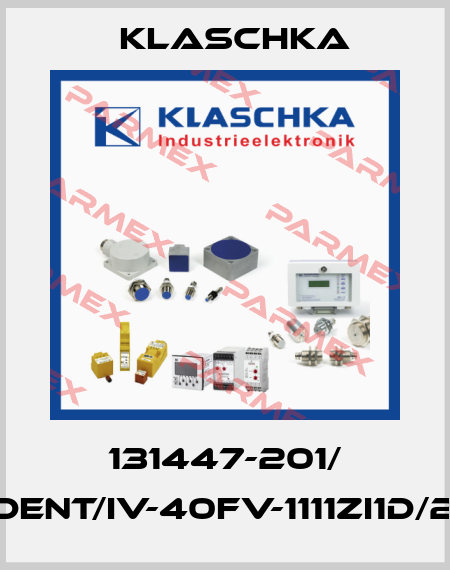 131447-201/ SIDENT/IV-40fv-1111ZI1D/201 Klaschka
